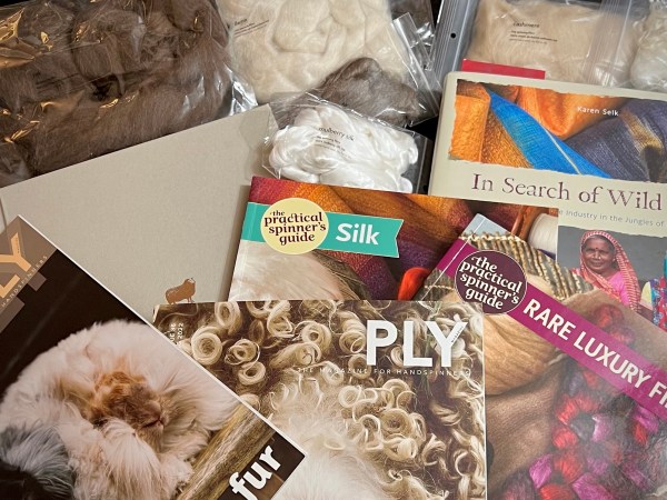 Luxury fibres, silk, camelids, goats, rare