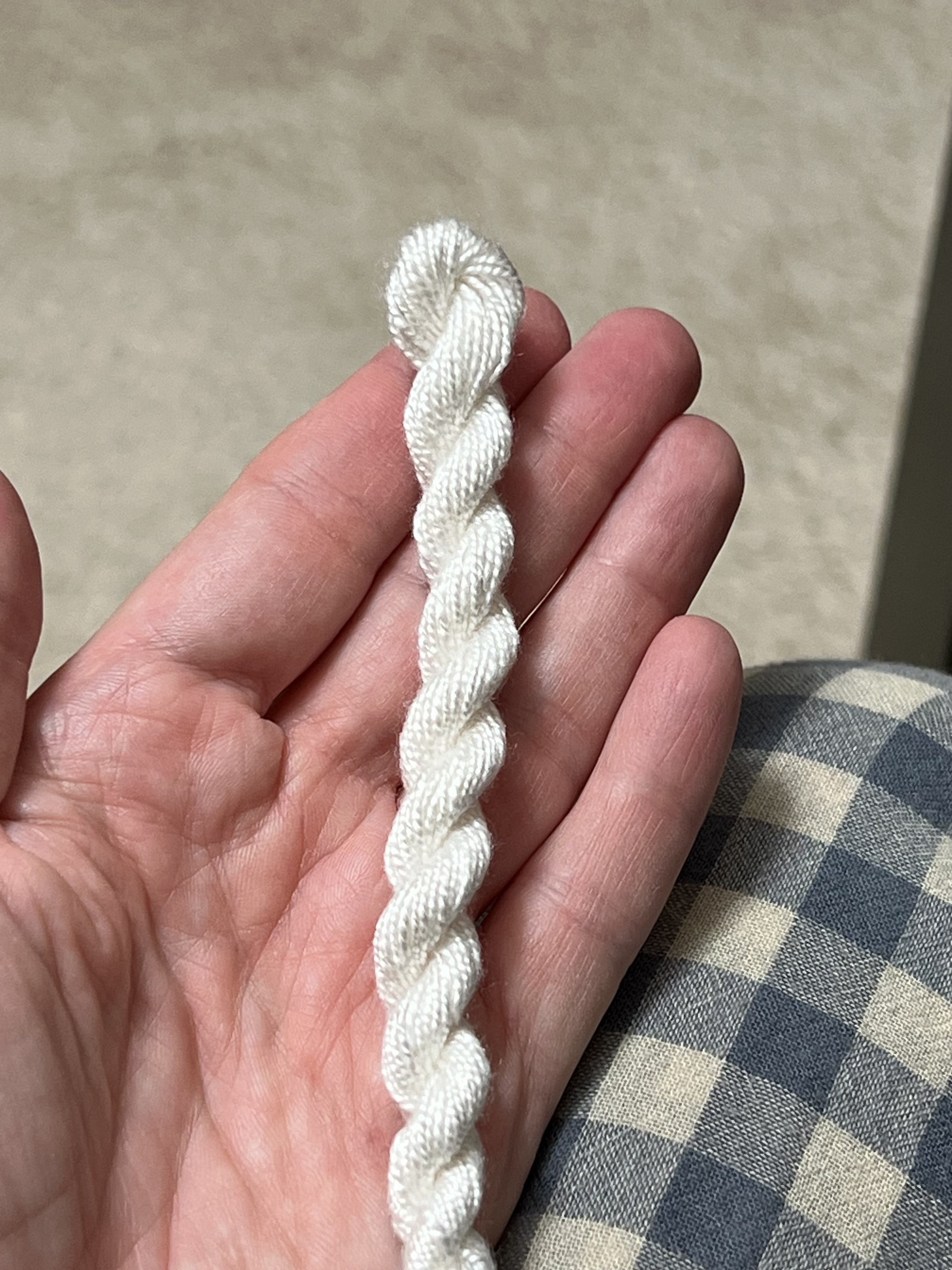 Bombyx mini-skein sample.